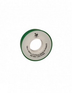 Cinta cruda de PTFE 12 mts