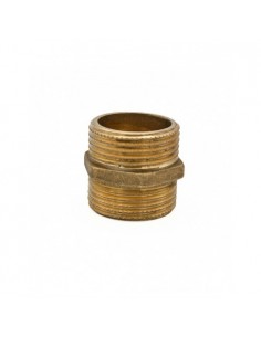 MAMELON ROSCADO LATON 1 1/2"