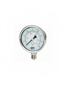 MANOMETRO AISI 304 D63 1-4"...