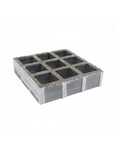 Rejilla PRFV gris con sílice ISO 30 31x31