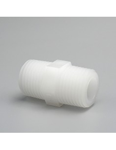 MAMELON ROSCADO PVDF 3/8"