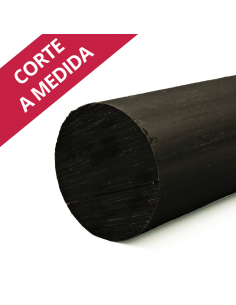 BARRA POLIETILENO PE300 NEGRO