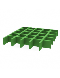 Rejilla PRFV verde con sílice ISO 30 31x31 2