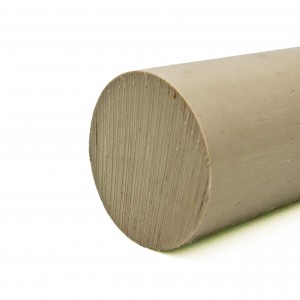 Barra maciza Polipropileno gris