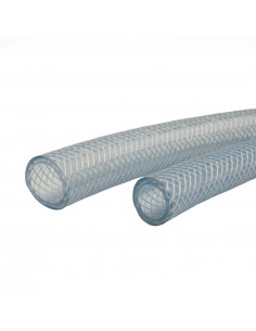 Manguera PVC lisa y transparente reforzada
