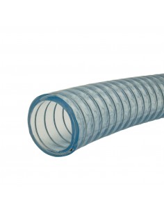 Manguera PVC lisa y transparente reforzada con alambre