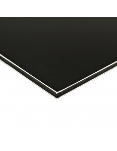 Panel estándar negro mate 3050x1500 mm