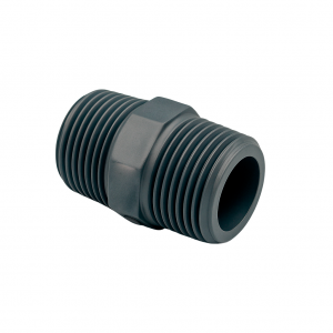 MAMELÓN ROSCADO PVC